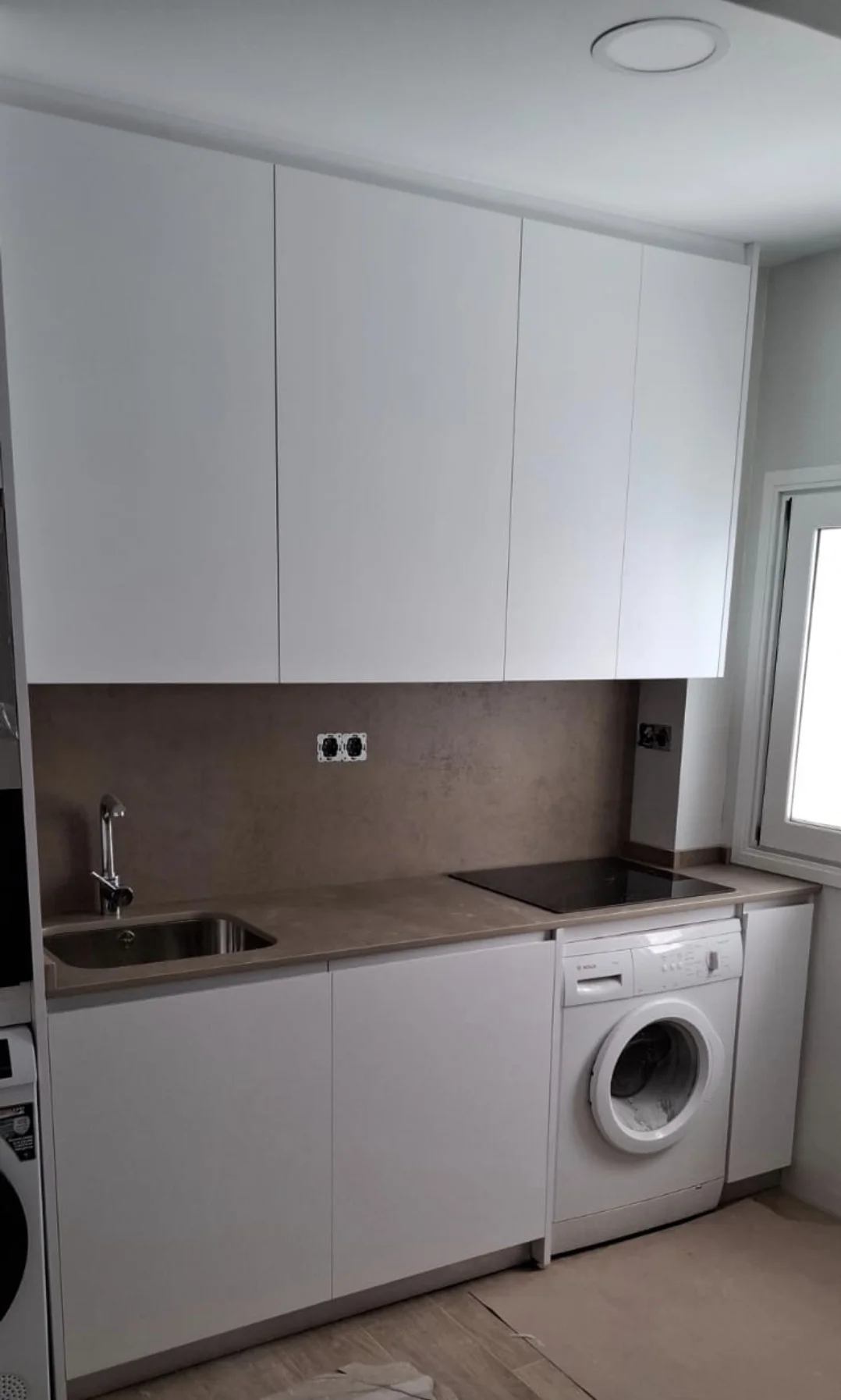 Cocina funcional elegante